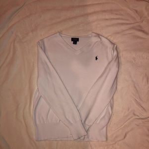 White Polo Cardigan